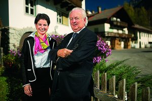 Michaela Hysek-Unterweger und Senior-Chef Paul Unterweger