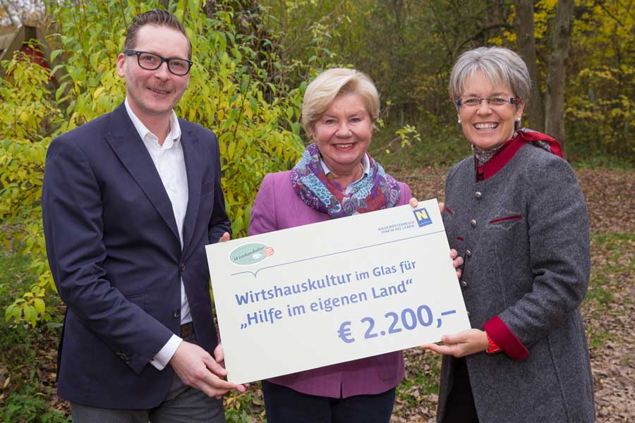 Niederösterreich Wirtshauskultur Charity
