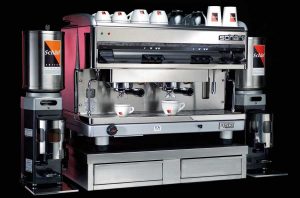 Eine Espressomaschine für die anspruchsvolle Gastronomie
