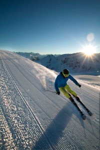 Foto: Vorarlberg Tourismus/Michael Junginger Montafon Frühaufsteher Piste Vorarlberg Nova-Exklusiv Silvretta Montafon