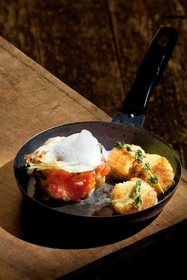 Foto: Michael Rathmayer Gemüse Kochbuch Fenchel Rezept Fenchel-Tomaten-Gratin