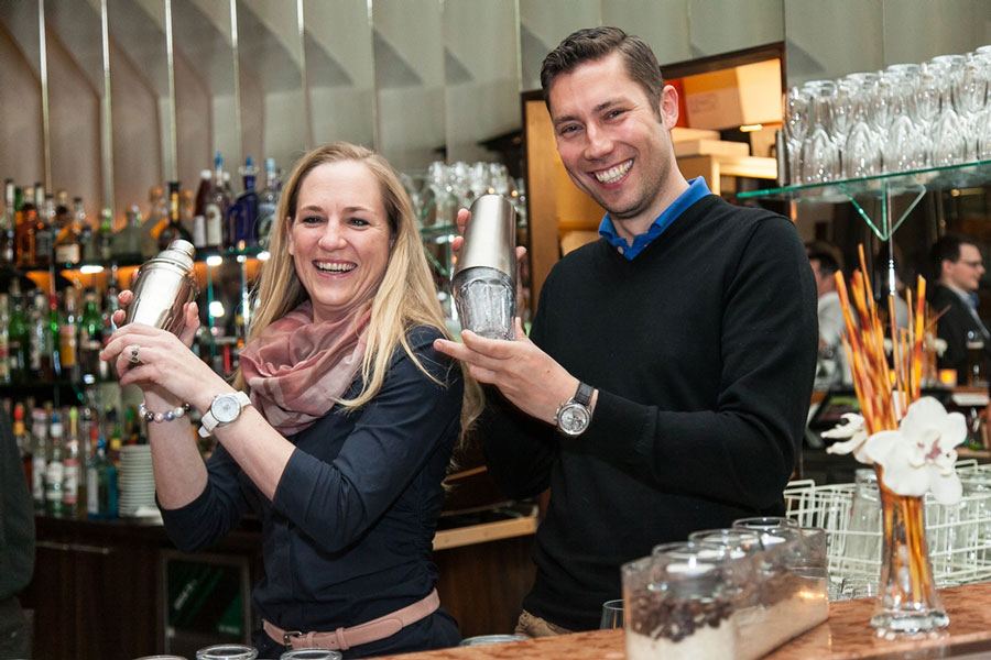 Foto: B. V. Ederer Bartender als Lehrberuf Alexandra Truppe Jürgen Tarbauer