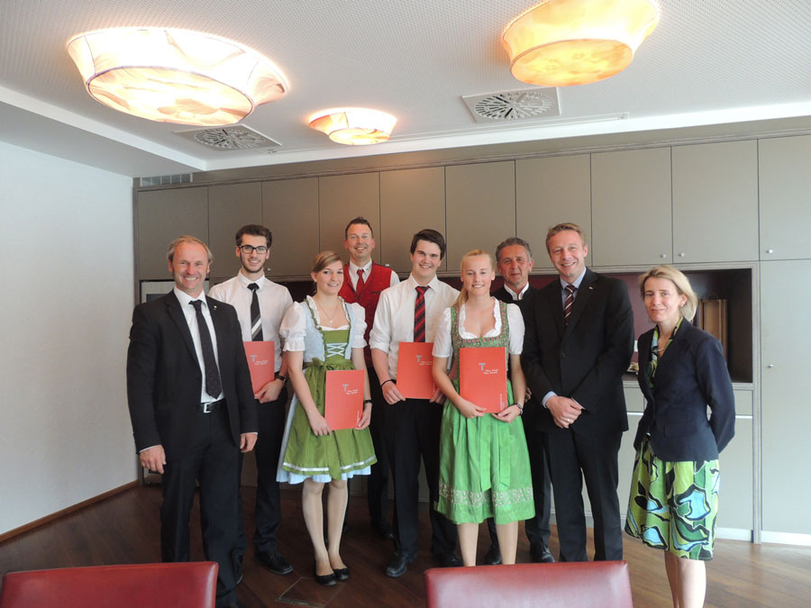 Foto: TS Bramberg Jungsommeliers Bramberg Tourismus