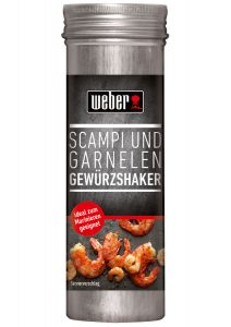 Perfekte Grill Gewürze Weber ScampiGarnele Gewuerzshaker