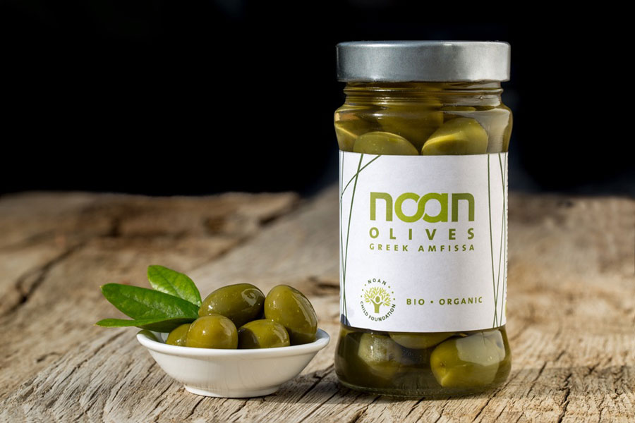 Foto: NOAN Bio-Tafeloliven vom Pilion NOAN