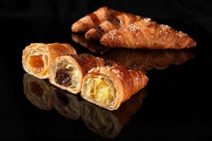 Französische Croissants Gastronomie Délifrance fruchtig gefüllte Buttercroissants