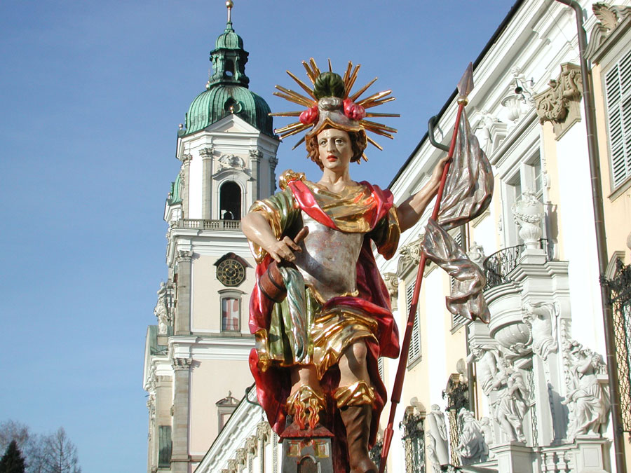 Foto: Stift St. Florian/Klösterreich Tag des Denkmals in Klösterreich 2015 Denkmal Stift St. Florian Westfassade