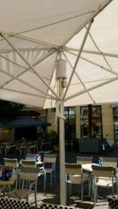 Schanigarten kaufen Sonnenschirm in Klagenfurt mit beleuchtung