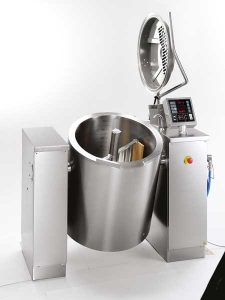 Multifunktional, effizient, ergonomisch: Rührwerkskessel von Küppersbusch VARIO Rührwerkskessel L-Mix Küppersbusch-Rührwerkskessel