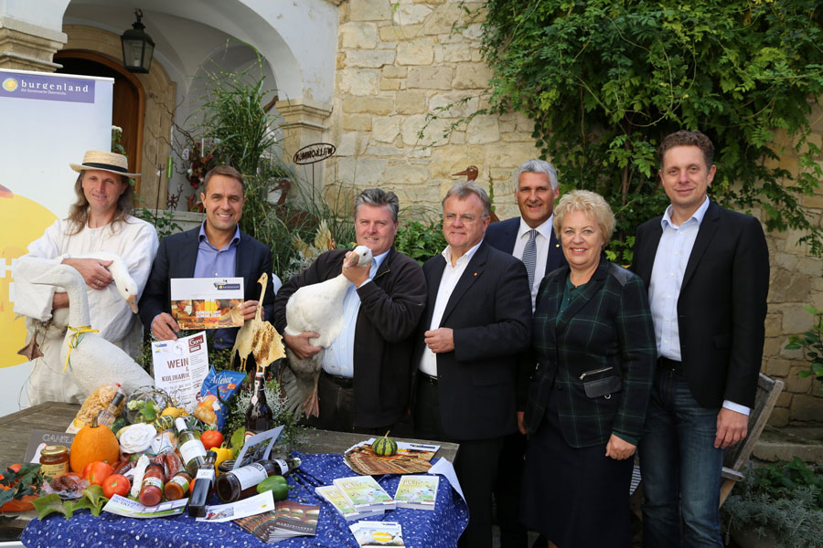 Foto: Burgenland Tourismus/Mucky J. Korlath Wein und Gans im Burgenland