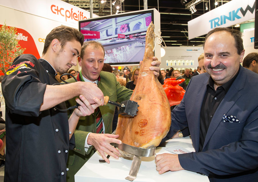 Foto: Reed Exhibitions Messe Salzburg/Andreas Kolarik Gast Messe 2015 Besucher Bilanz Lafer CC Pfeiffer