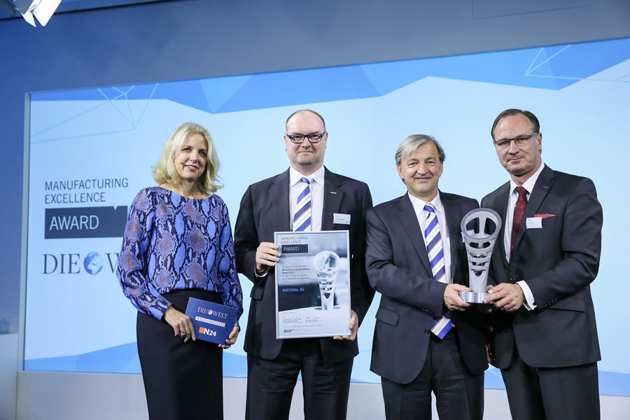 Foto: Manufacturing Excellence Rational Auszeichnung SelfCookingCenter MX Award 2015