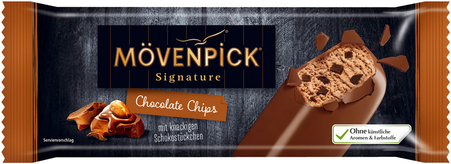 Speiseeis für Gastronomie Signature Chocolate Chips-Stick