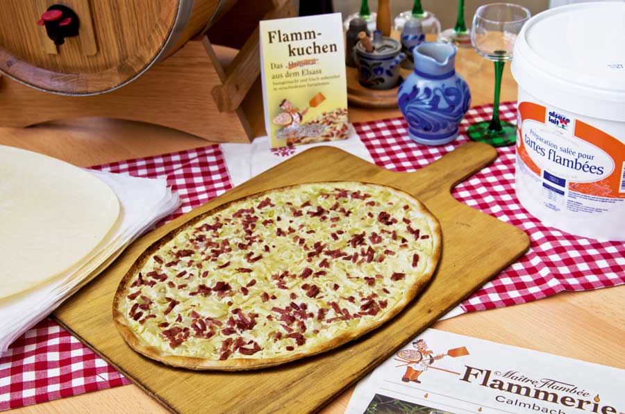 Foto: Edna Original Elsässer Flammkuchen für die Gastronomie
