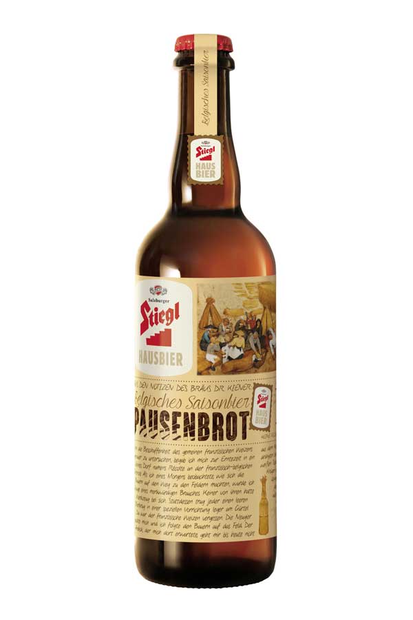 Foto: Stiegl Neues Stiegl-Hausbier Pausenbrot limitiert erhältlich