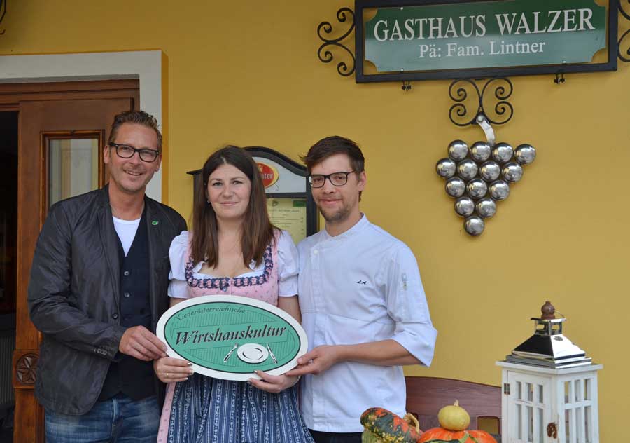 Gasthaus Walzer neues Mitglied der Wirtshauskultur