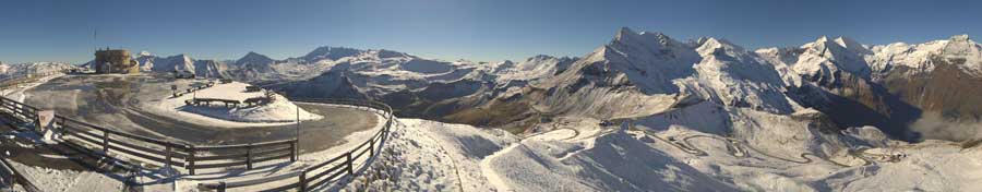 Großglockner Hochalpenstraße im Herbst