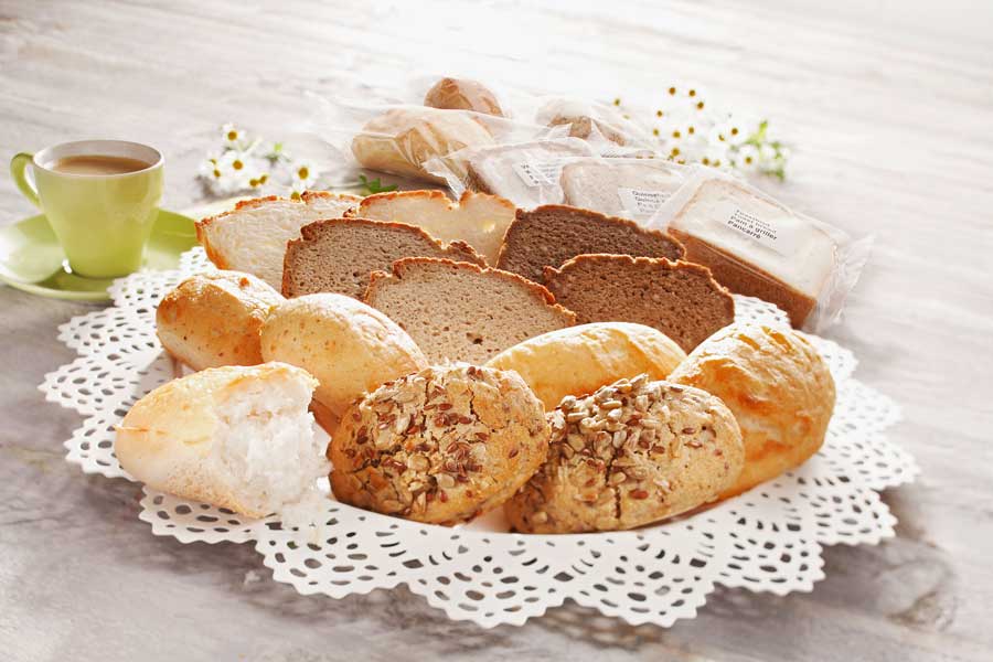 Foto: EDNA/werbefotografie-weiss.de Glutenfreies Gebäck für die Gastronomie.