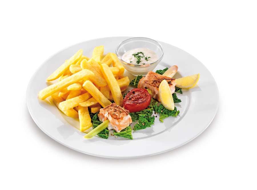 Foto: 11er Nahrungsmittel GmbH Die „11er Pommes Rustikal“ punkten mit vollem Kartoffelgeschmack aus besten, gelbfleischigen Erdäpfeln.