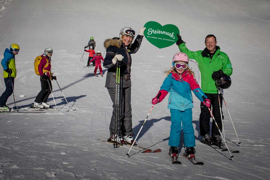 Foto: Steiermark Tourismus/ikarus.cc Erfolg für erstes FamilienSkiFest Steiermark