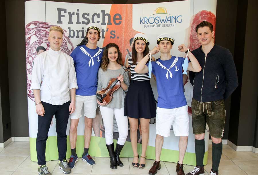 Foto: Kröswang Tourismusschüler als Gastronomie-Profis Gastrocontest