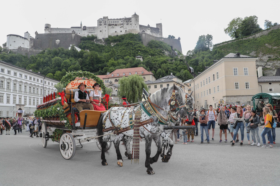 Foto: Neumayr Stiegl-Brauerei Salzburg feierte Jubiläum