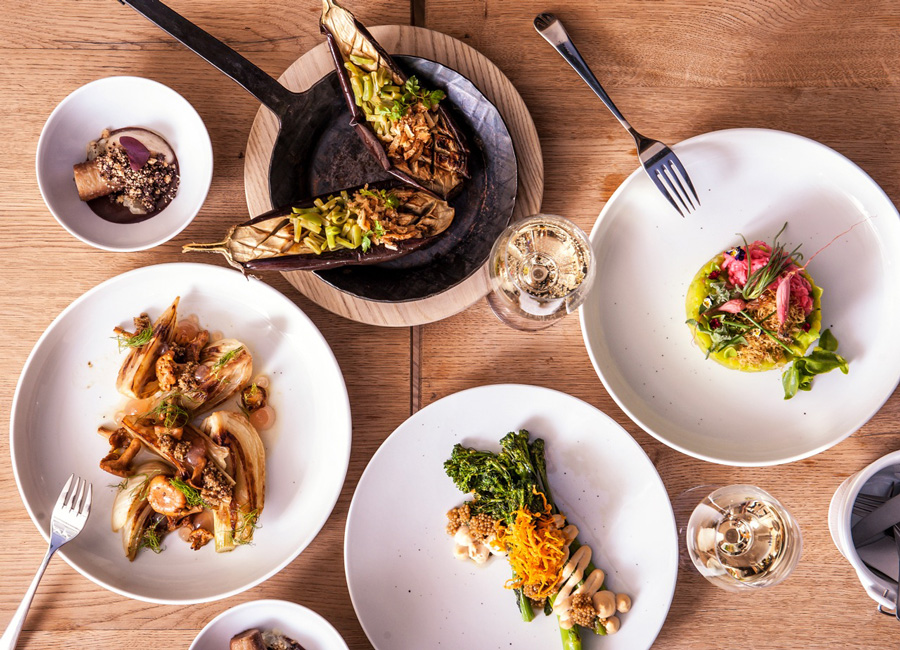 Foto: Alex Schöller Vegetarisches Menü zum Teilen Tian Bistro