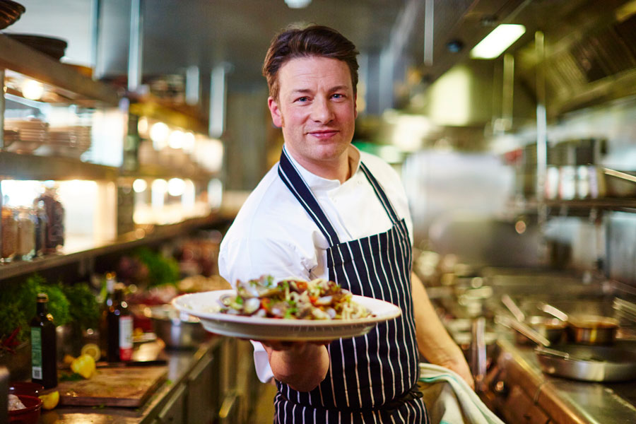 Italienisch essen am Wiener Flughafen Jamie Oliver