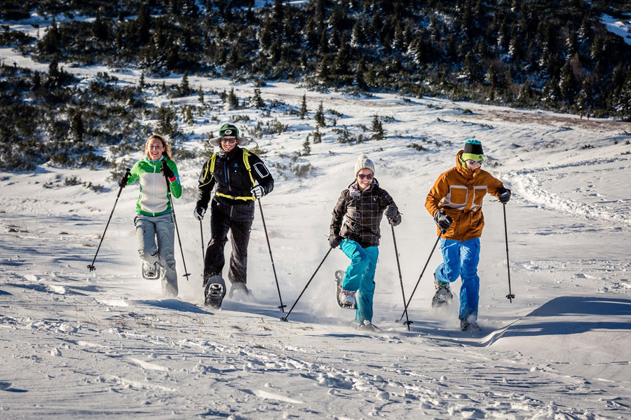 Schneeschuhwandern in Niederösterreich Raxalpe