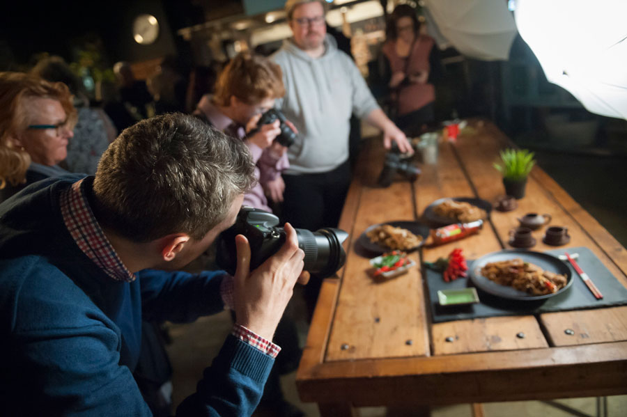 Foto-Workshop für Food-Blogger mit Cliff Kapatais