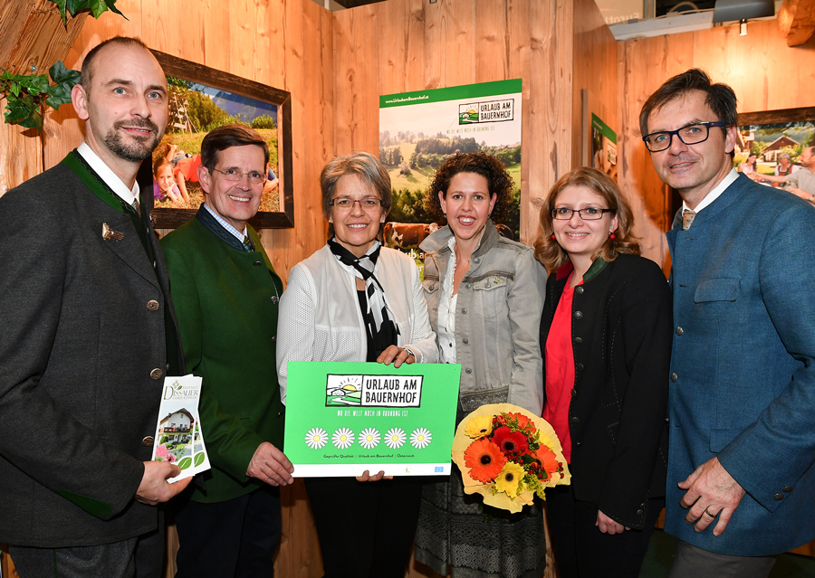 Foto: NLK Burchhart Erster 5 Blumen Bauernhof Dissauer in Niederösterreich