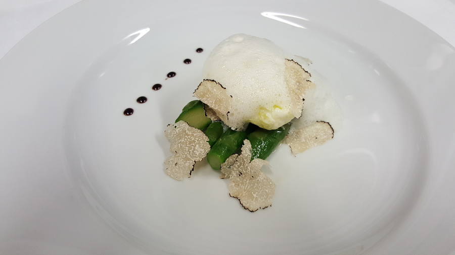 Foto: Weinwurm Spargelgerichte in Wien genießen Ristorante Procacci