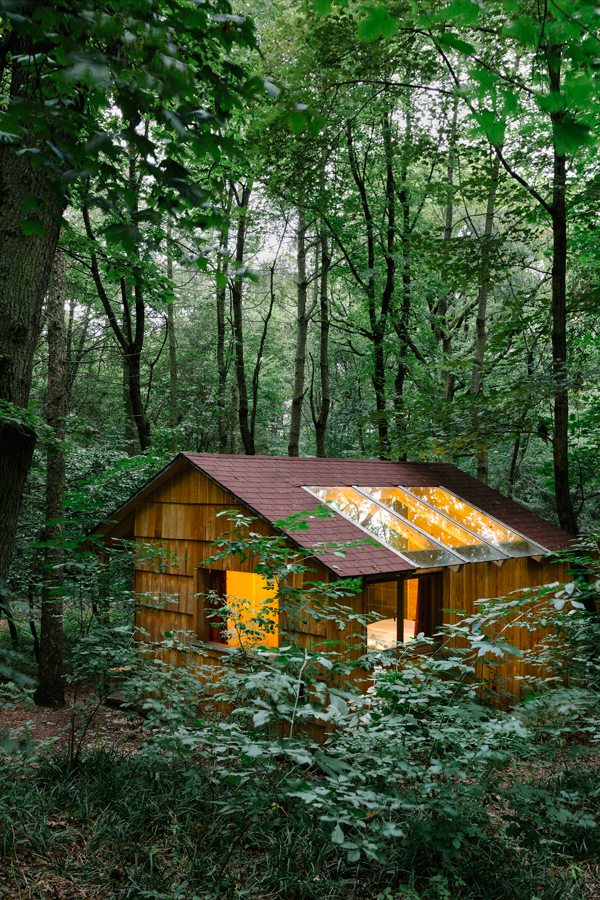 Ochys Waldhütten bieten eine grandiose Aussicht auf die Natur und das Firmament.