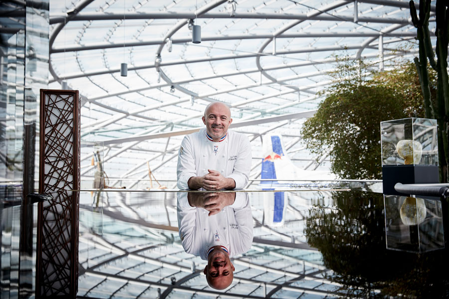 Foto: Helge Kirchberger/Red Bull Hangar-7 Elsässische Küche Restaurant Ikarus