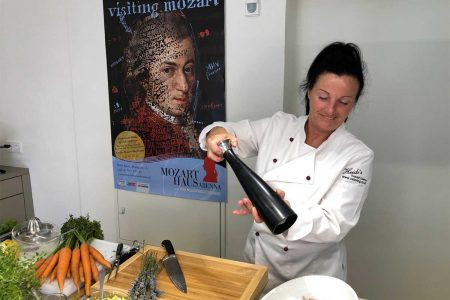 Auszeichnung für TV-Serie Das Mozarthaus Vienna wurde für die Aufnahmen kurzerhand zum Kochstudio umfunktioniert.