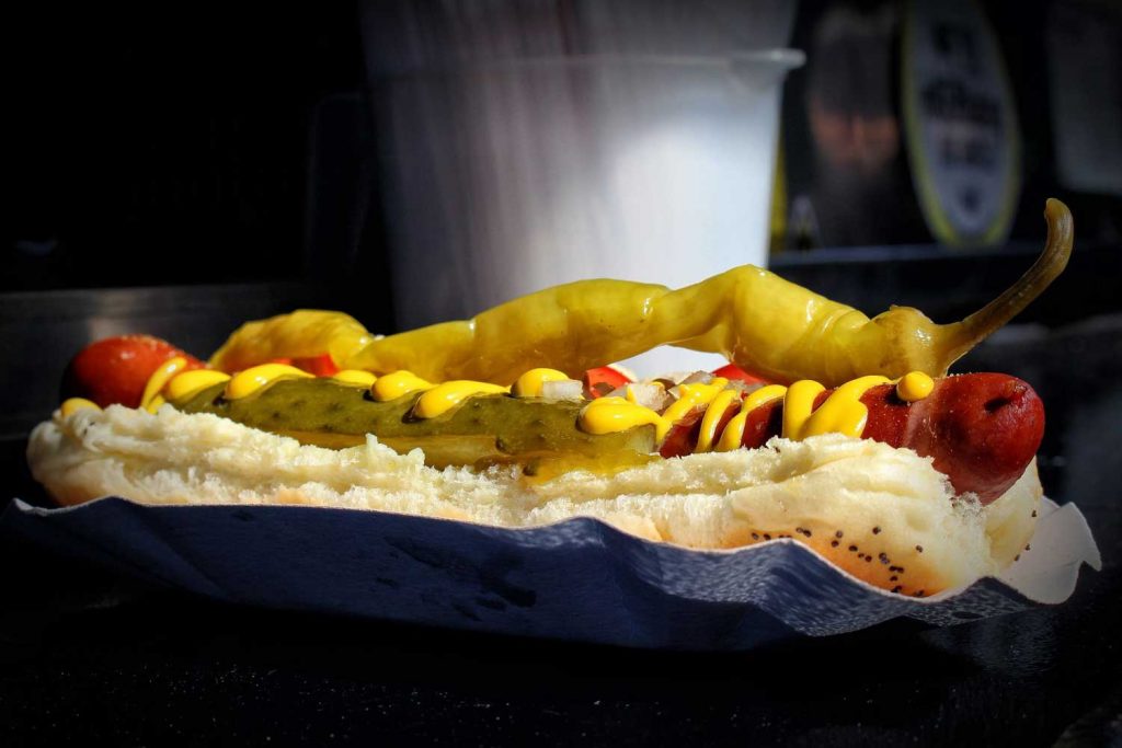 Weltrekord Hotdog-Essen