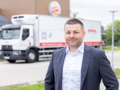 Walter Gruber, Country Manager von QSL Österreich, freut sich über die erneute Vertragsverlängerung mit Burger King bis 2026. 