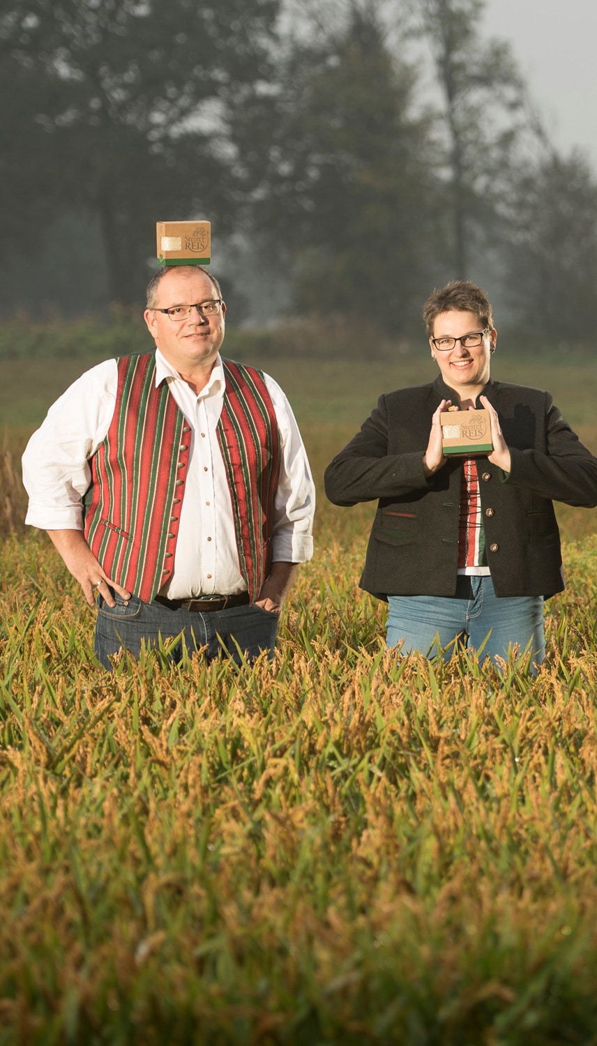 Manufaktur Steirische Reis-Pioniere: Franz und Adele Fuchs