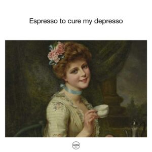Kaffee-Memes around the Clock