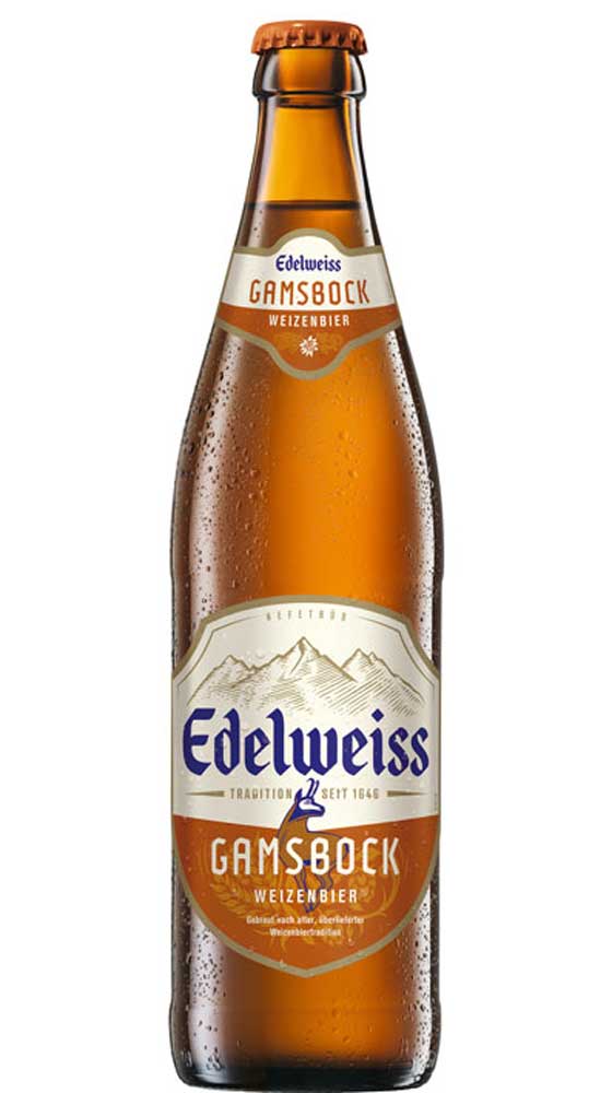 Rot-weiß-rote Erfolge beim „European Beer Star 2021“ - Getränke - Bronze erhielt in der Kategorie „South German Style Weizenbock Hell das Edelweiss Gamsbock.
