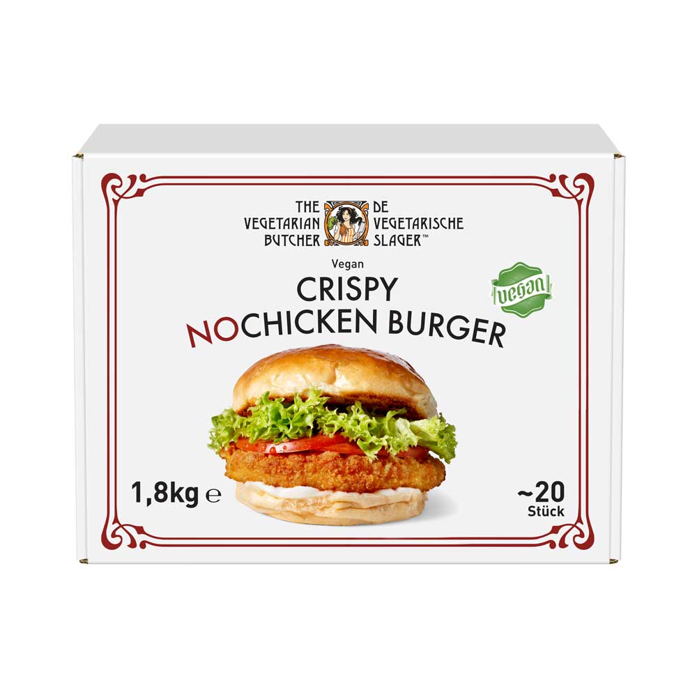 Mit dem veganen Crispy NoChicken Burger hat Unilever Food Solutions & Eskimo einen weiteren kulinarischen Allrounder im Sortiment.