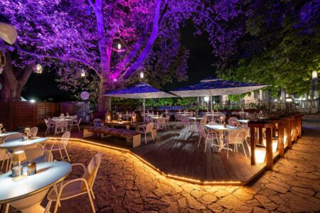 © Nikolaus Mautner-Markhof Das „Kleinod Stadtgarten“ soll künftig auch bei Schlechtwetter Bargäste mit besonderen Drinks und authentischen Pizze anziehen.