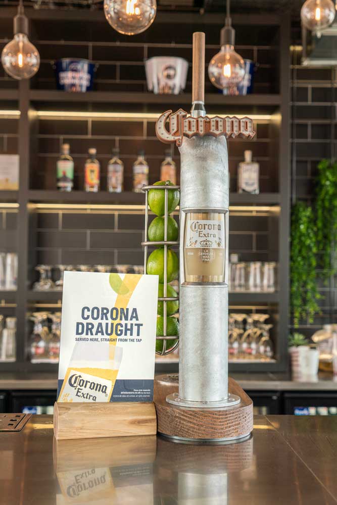 Corona gibt’s jetzt auch vom Fass - Getränke - DSC009051