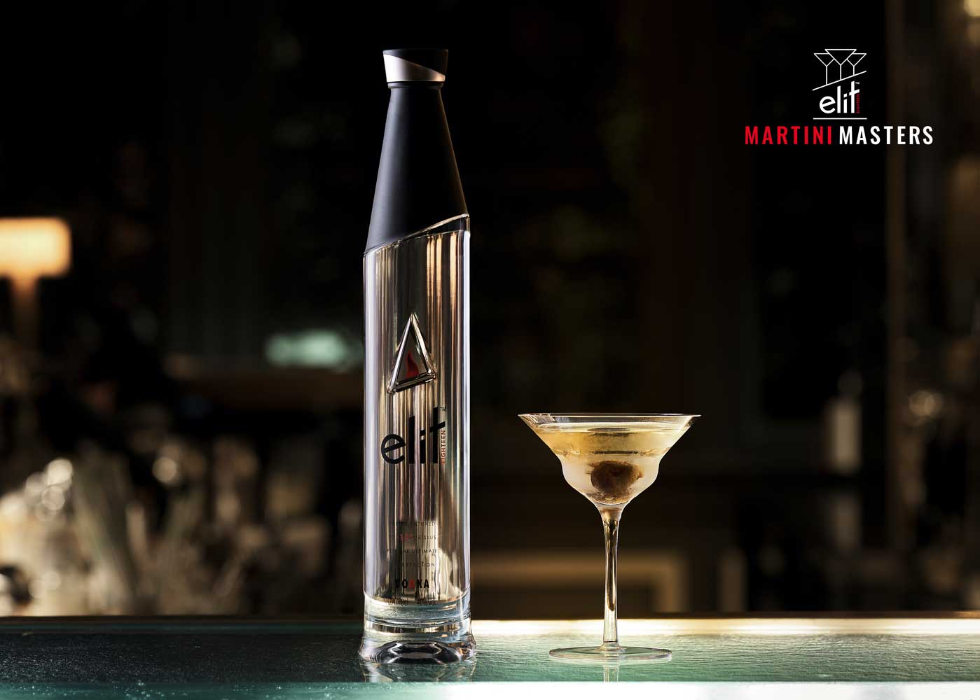 © Ming Tang-Evans Martini Master elit Vodka sucht nicht nur den perfekten, sondern auch den nachhaltigsten Martini.