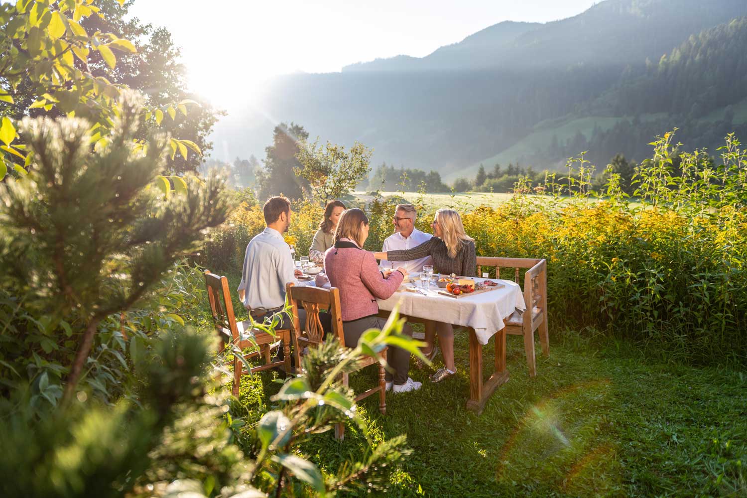 Der ökologische Fußabdruck im Visier Nirgendwo sonst gibt es so viele Bio-Anbauflächen wie in Österreich. Fotos: Salzburgerland