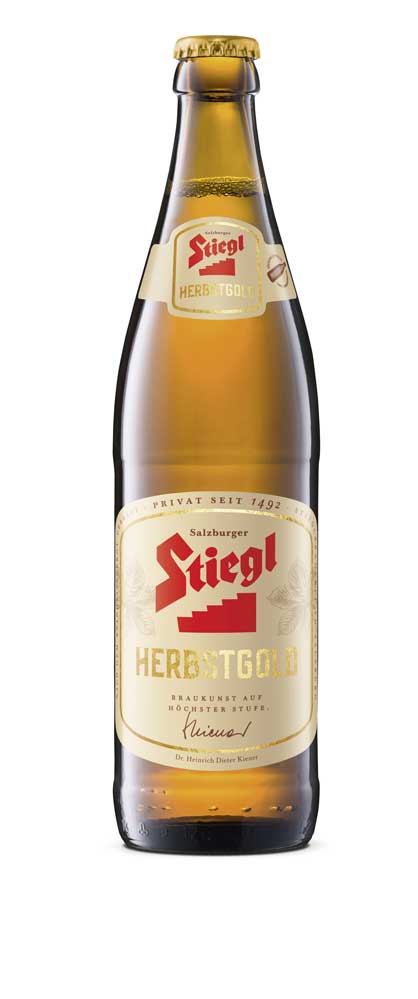 Das „Stiegl-Herbstgold” ist seit jeher das offizielle Bauernherbst-Bier.