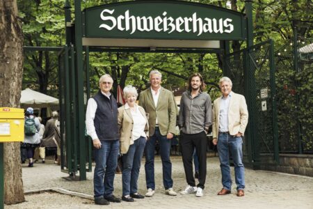 Diskutierten über die Zukunft des bargeldlosen Bezahlens in der Gastronomie (v. l.): Karl Kolarik, Christl Sedlar, Christian Schicker, Heiner Raschhofer sowie Clemens Kriegelstein (GASTRO).