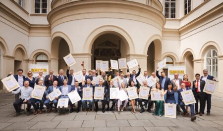 Große Freude bei den SALON-Siegern 2023.