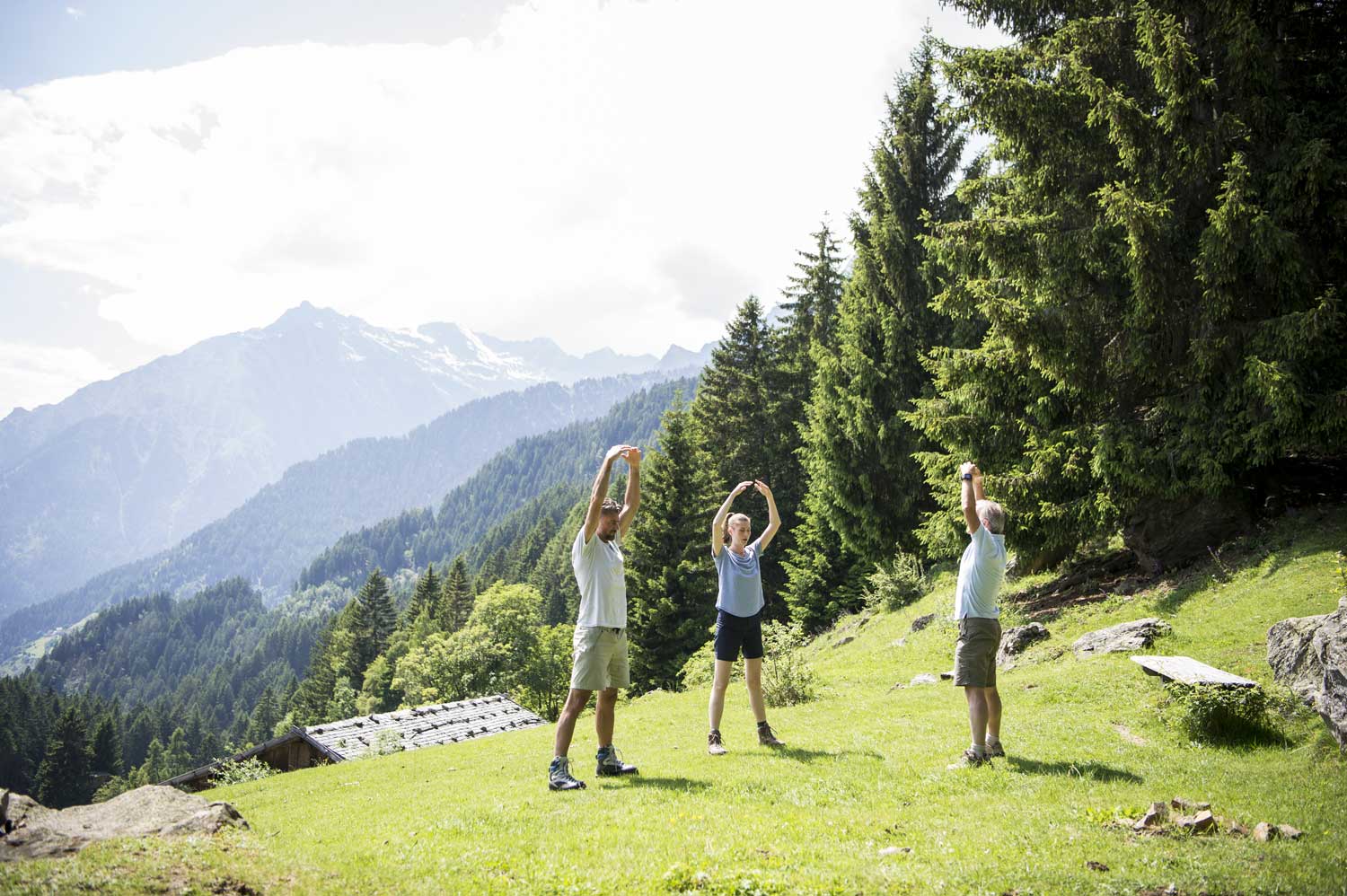 Selbst anbauen, gesund kochen und geführte Bewegungseinheiten in der Natur kennzeichnen den Gesundheitstourismus in Südtirol.