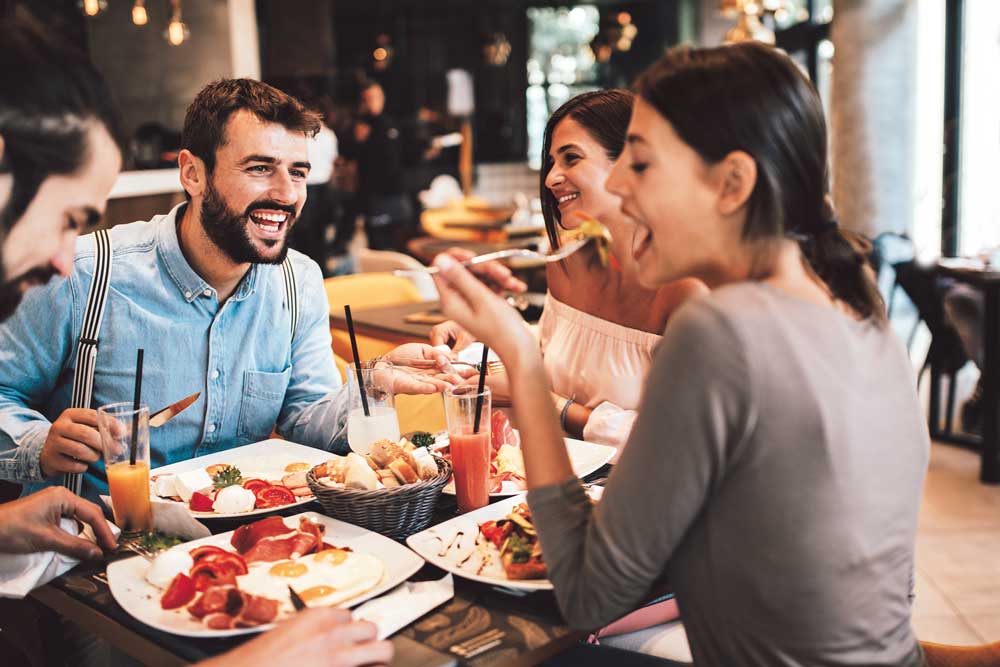 Wie baue ich ein Frühstücksbuffet auf?